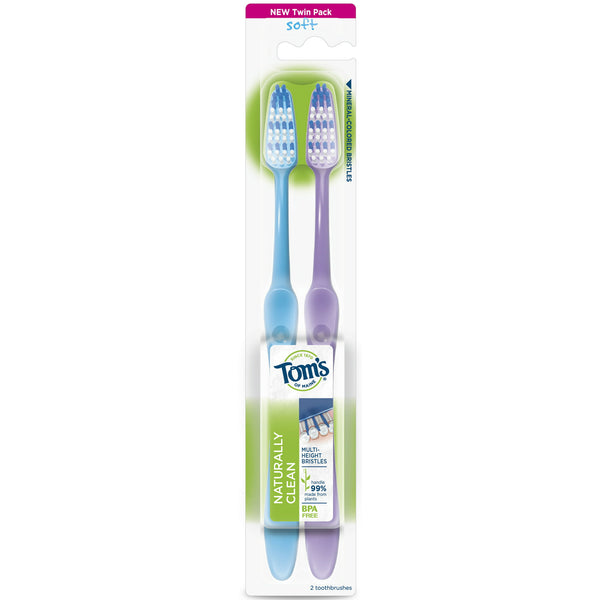 Tom'S Toothbrush Soft 2ct