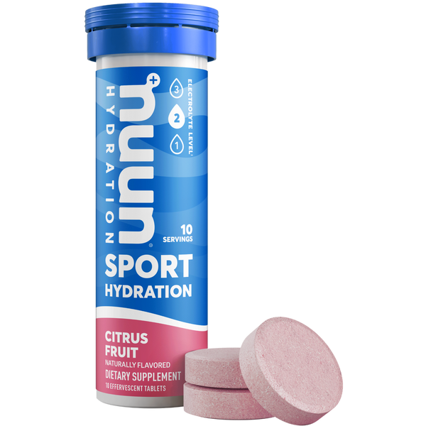 Nuun Hydration Sport Citrus Fruit Tablets 10 ct