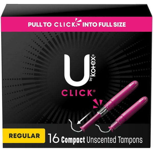 Kotex U Compact Regular Tampons 16ct