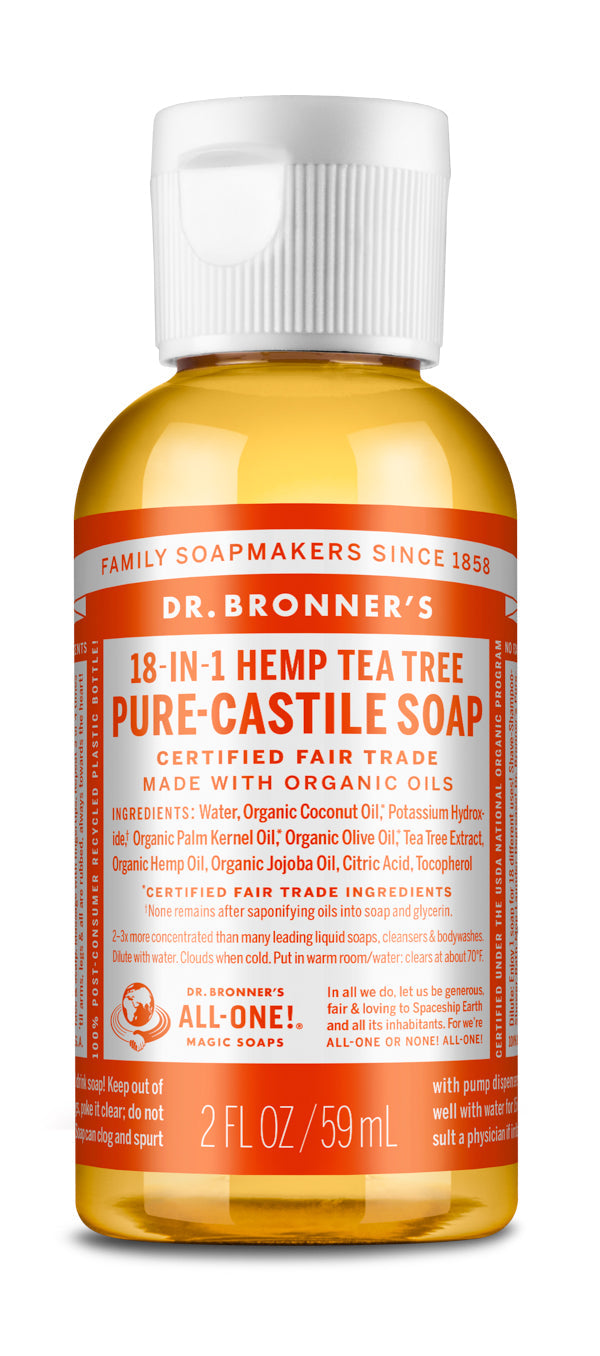 Dr. Bronners 18In1 Tea Tree Soap 2Oz