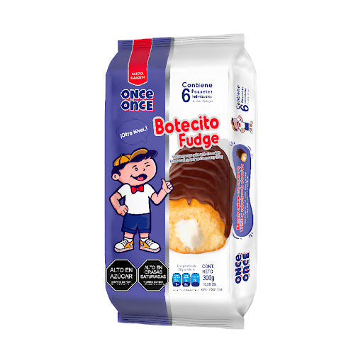 Una vez una vez, Botecito Fudge 6 paquetes