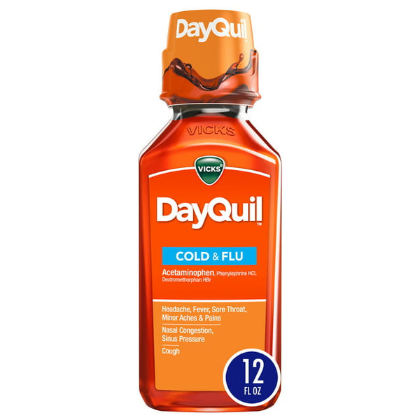 Vicks Dayquil Non Drowsy Cold Flu 10Oz