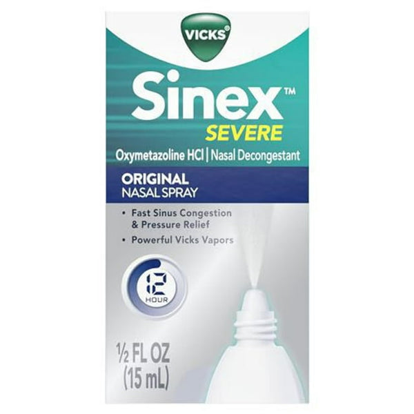 Vicks Sinex Vapospray 12Hr Decongestant Spray 0.5Oz