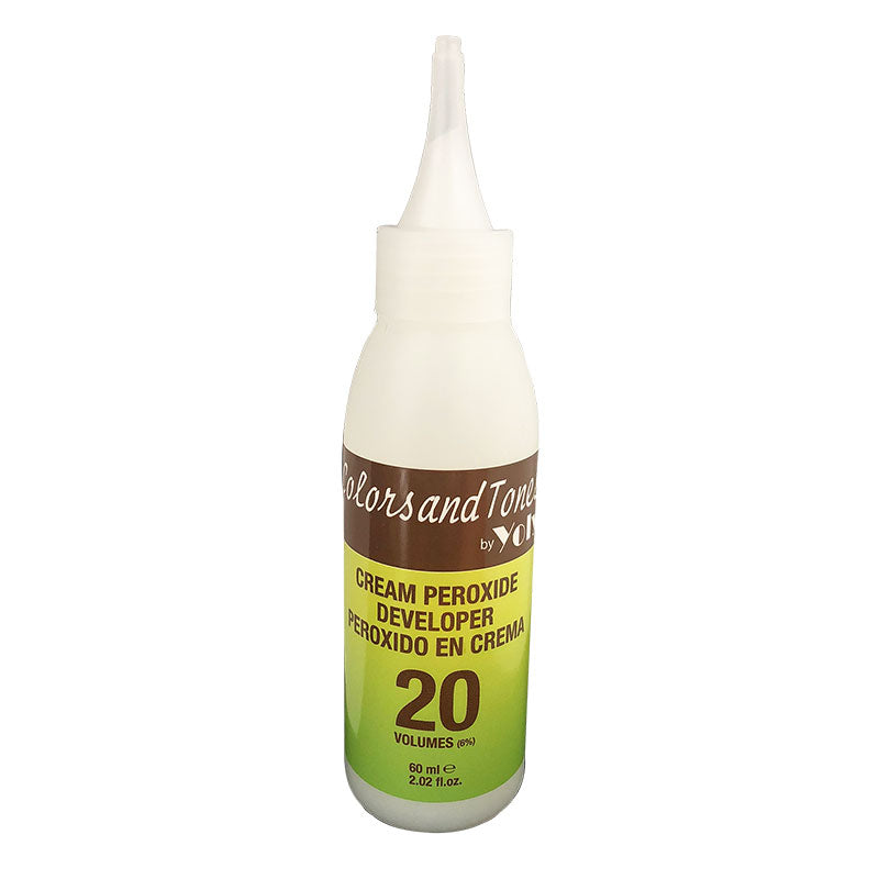 Desarrollador de peróxido de crema yoly 20 volumen 2oz