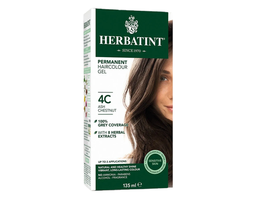 Herbatint Color de cabello permanente Ash Chesnut 4C 4.5oz