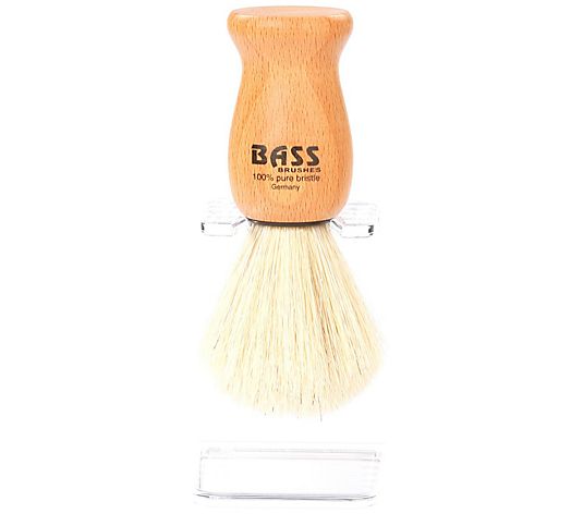 Bass Brushes Beechwood Shaving Brush with Natural Bristles Sb11