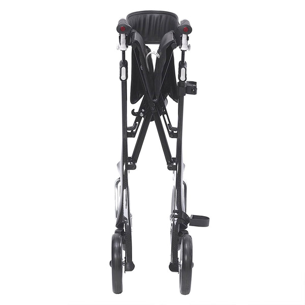 Drive Medical Nitro Elite CF Carbon Fiber Rollator Rolling Walker, Black