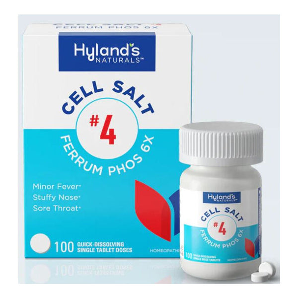 Hyland's Cell Salt #4 Ferrum Phos 6x 100 tabletas