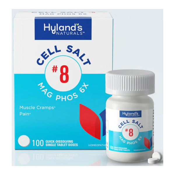 Hyland's Cell Salt #8 Mag Phos 6X 100 Tablets