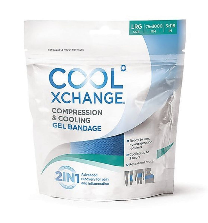 Thermoskin Cool Xchange Ice Wrap Compression Gel Banda Large