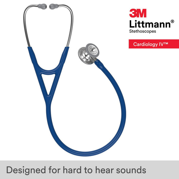 Littmann Cardiology IV Diagnostic Stethoscope Standard Navy Tube