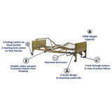 Invacare Bed Semielectric Home Care