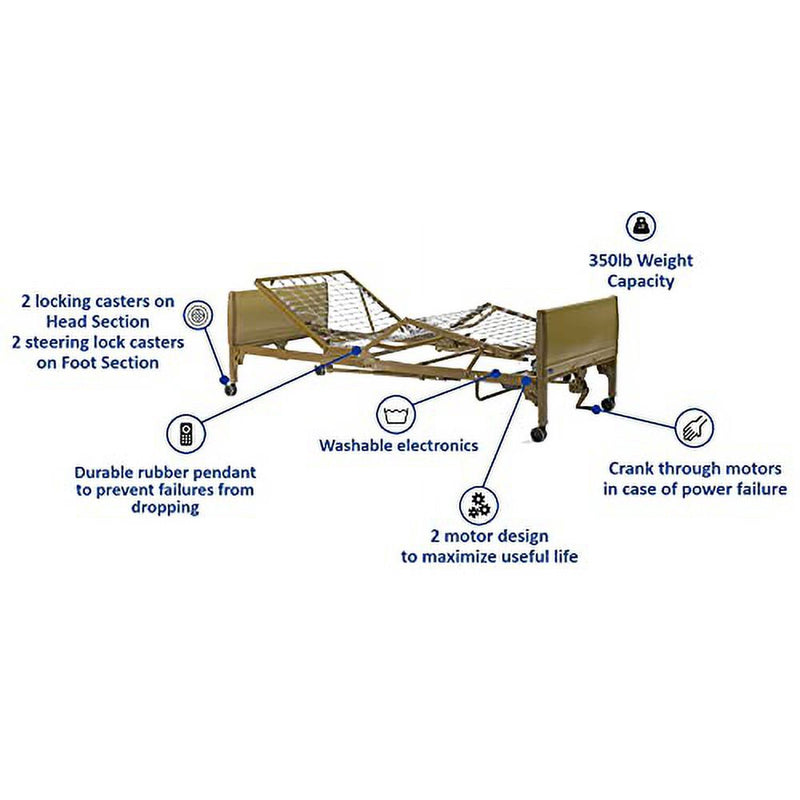 Invacare Bed Semielectric Home Care