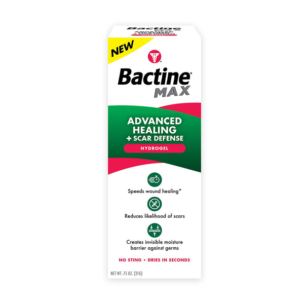 Bactine Max Adv Healing + Scar Defense Hydrogel 0.75oz