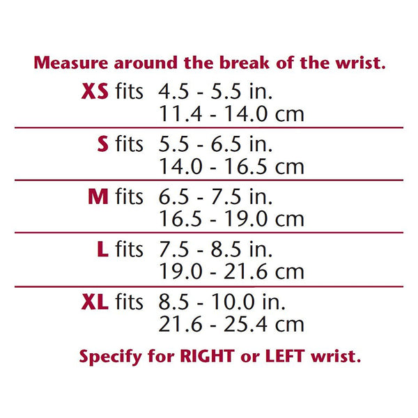 OTC 8" Wrist Splint Left S 2083