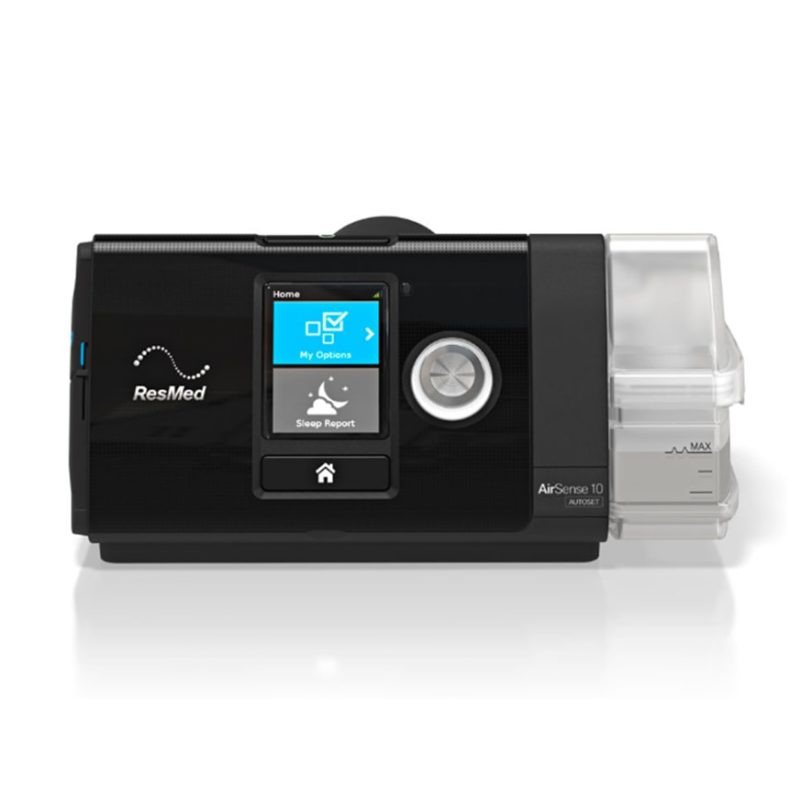 RESMED AIRSENSE 10 AUTOSET FH 37209 WITH HUMIDIFIER