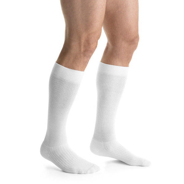 Jobst ActiveWear Knee High Closed Toe Socks 20-30 Cool White