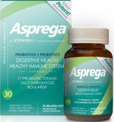 ScimeraMD® Asprega Probiotic + Prebiotic Supplement for Digestive Health and Immune System Support, 35 Billion CFUs