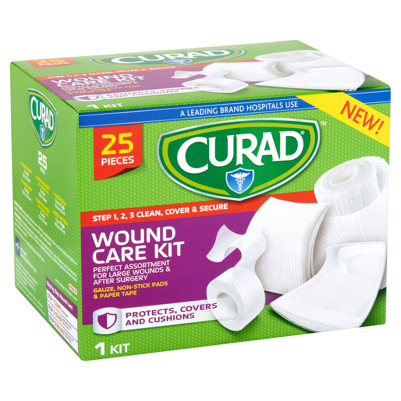 Kit de cuidado de heridas de curad x 25