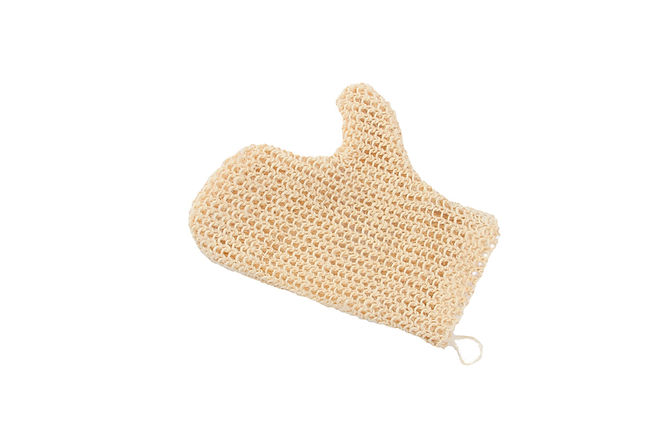 Bass Body Care Natural Sisal Body Mitt S55