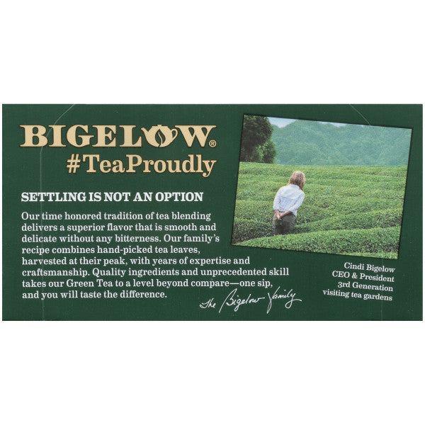 Bigelow Green Tea Classic Bolsas de té 20ct