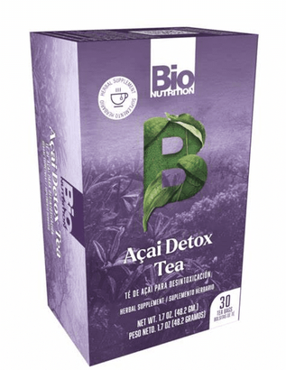 Bio Nutrition Acai Cleanse & Detox Tea Bags 30 ct