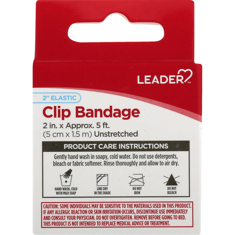 Leader Clip Elastic Bandage 2" x 5ft