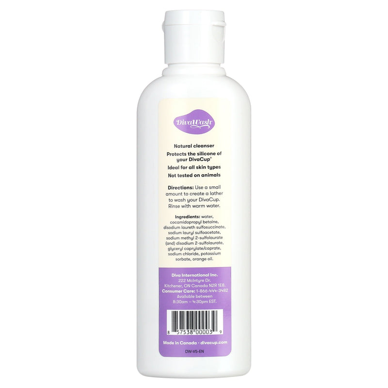 Divacup Divawash Cup Cleanse Gel 6oz