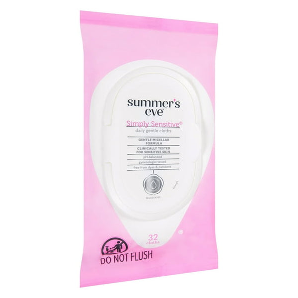 Summer's Simply Sensitive Cleansing Cloth 32ct