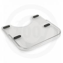 Invacare Lap Tray Clear With Cut Out 18In LT02A/W18