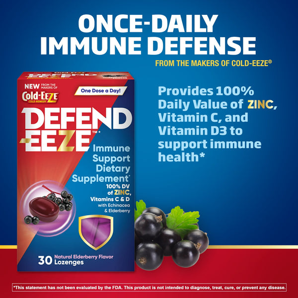 Cold Eeze Defend Eeze Lozenges 30ct