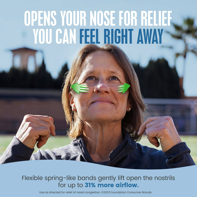 Breathe Right Open Your Nose Strips Extra Strengh Clear 26ct