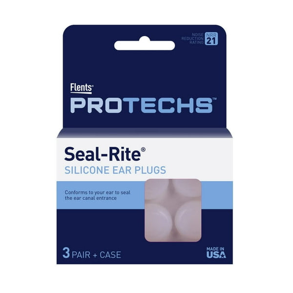 Flents Seal Rite Silicone Ear Plugs 3 Pairs