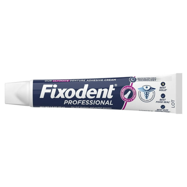 Fixodent Professional Ultimate Denture Adhesive Cream 1.8Oz