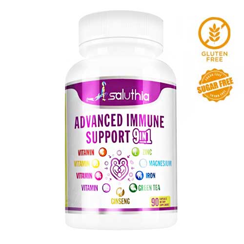 Saluthia Advanced Immune Support 9In1 Capsules 90ct