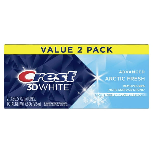 Crest 3D White Advanced Artic Fresh 2 Pack