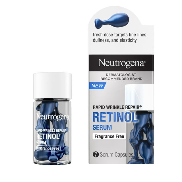 Neutrogena Rapid Wrinkle Repair Serum Capsules 7ct