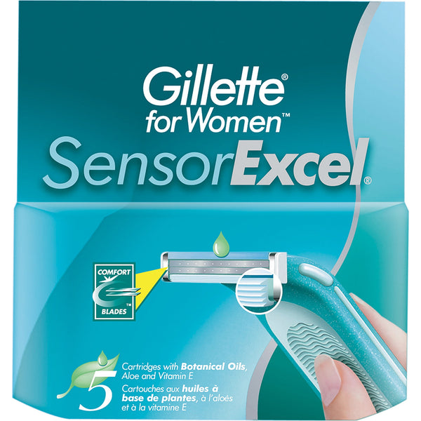 Gillette Sensor Excel Cartridges Women 5ct