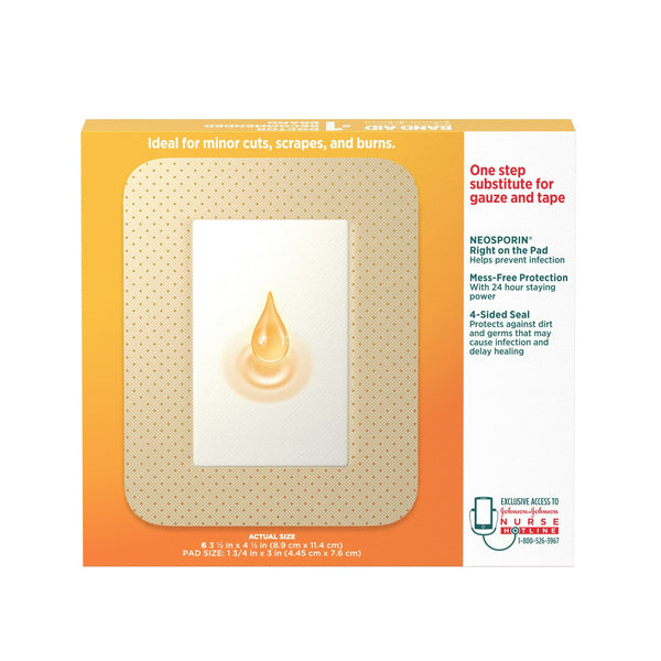 Band Aid con Neosporin L vendajes 6CT