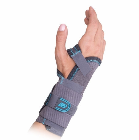 Donjoy Elastic Wrist with Palmer Stay Gray XS/S