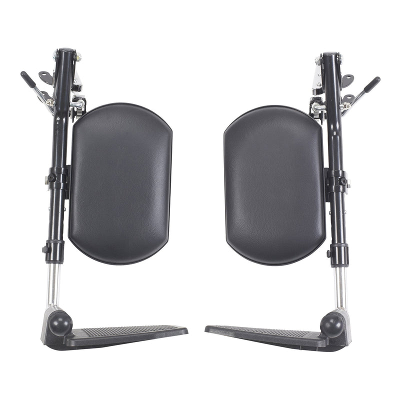 Drive Elevating Leg Rest Set Black Pair Lk3Jelr