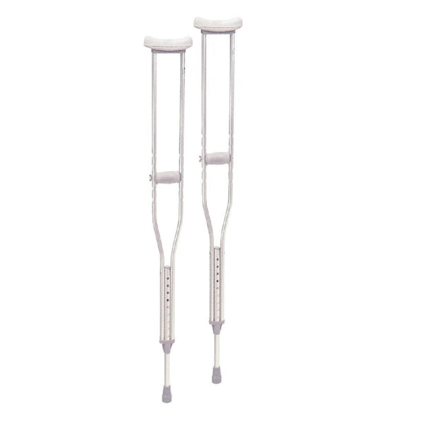 Drive Medical Aluminum Crutch Adult 5'2 to 5'10