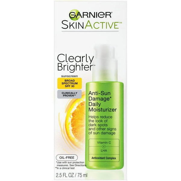 Garnier Skin Clearly Brighter Sunscreen Broad Spectrum SPF 30 2.5oz