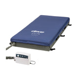 Drive Medical Med-Aire Edge Alternating Pressure & Low Air Loss Mattress Replacement System, Analog Control