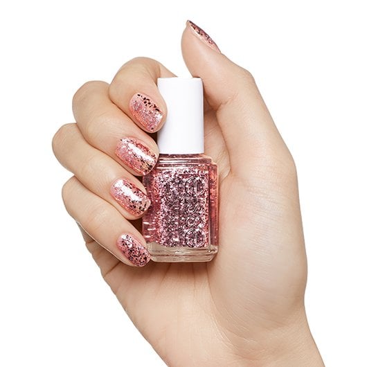 Essie Nail Color Luxe Effect A Cut Above Pink Glitter