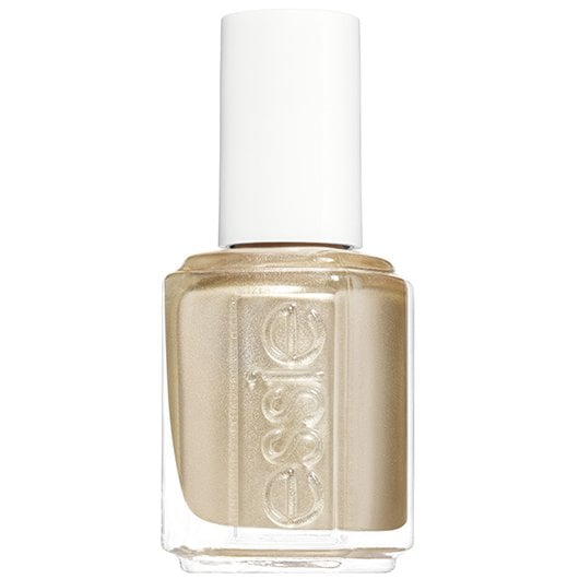 Essie u uña color metálico como oro