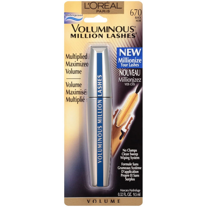 Loreal Voluminous Million Lashes Waterproof Mascara