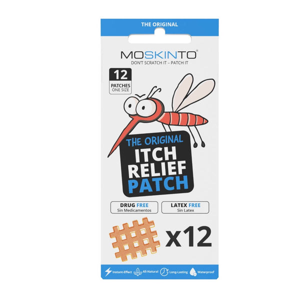 Moskinto Itch Relief Patch 12CT