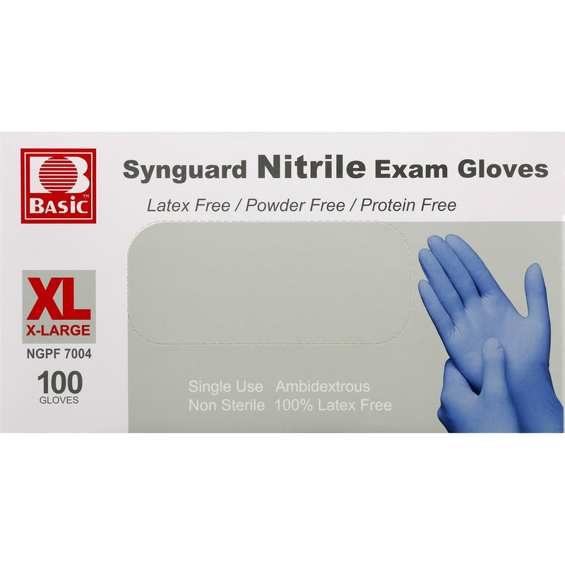 Guantes de nitrilo básicos en polvo XL 100ct NGPF7004