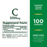 Natures Bounty C 1000mg Caplets 100ct